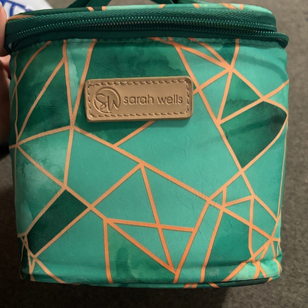 Sarah Wells cold gold bag